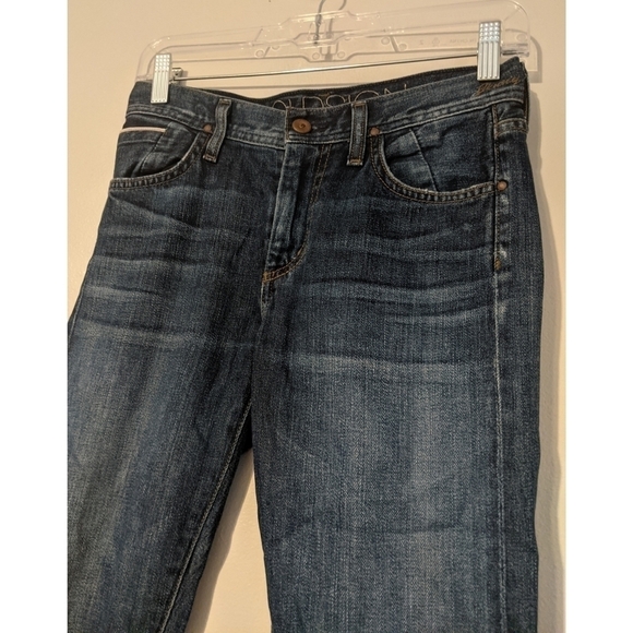 Goldsign Jenny Selvedge Medium Wash Jeans Size 24 - Picture 9 of 9